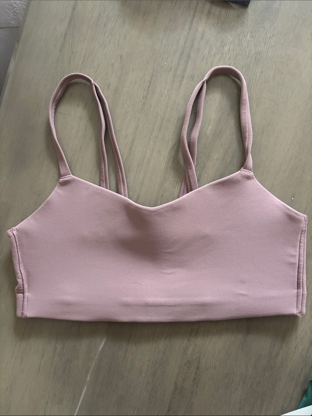 all in motion Dusty Pink Double-Strap Bralette